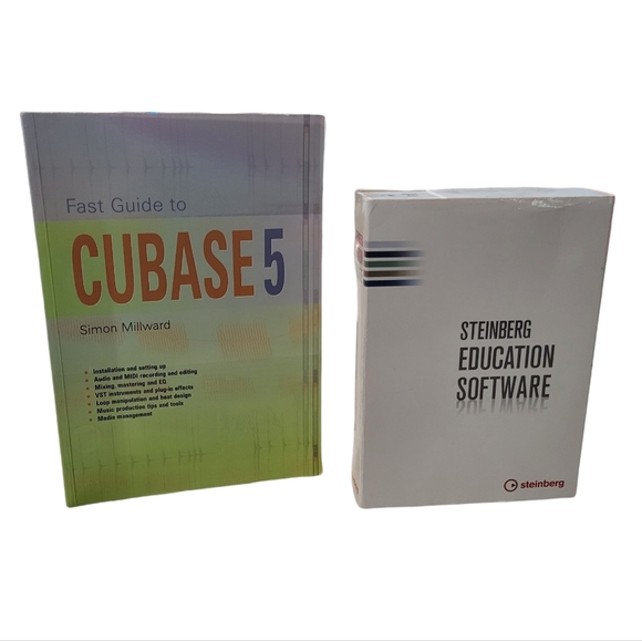 COPY - Cubase Essential 5 software & Cubase 5 book - Picture 1 of 3
